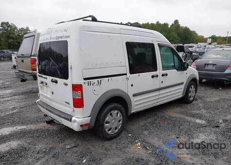 2012 Ford Transit Connect Xlt из США, поврежденный, VIN NM0LS6BN4CT090451